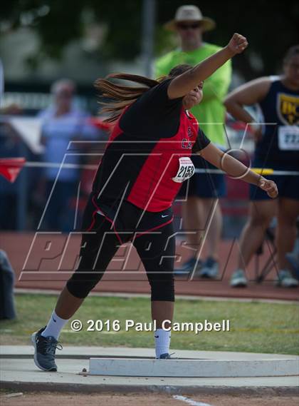 Thumbnail 2 in AIA State Track & Field Championships (Girls Field Events Semifinals) photogallery.