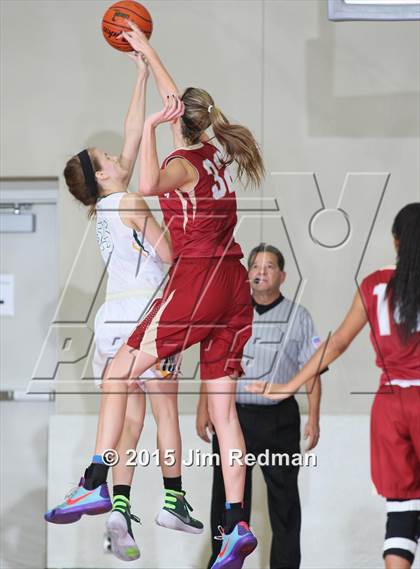 Thumbnail 1 in Cypress Woods vs. Cypress Falls (McDonald's Texas Invitational) photogallery.