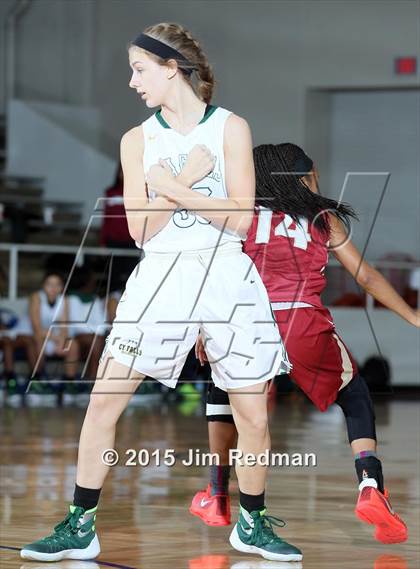 Thumbnail 1 in Cypress Woods vs. Cypress Falls (McDonald's Texas Invitational) photogallery.