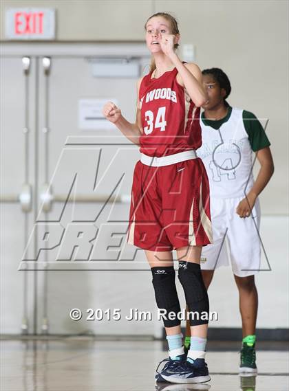 Thumbnail 1 in Cypress Woods vs. Cypress Falls (McDonald's Texas Invitational) photogallery.