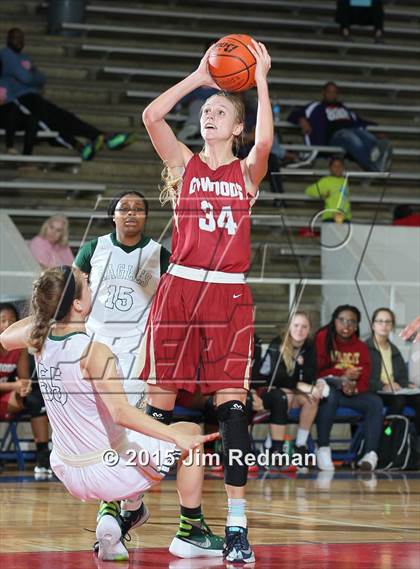 Thumbnail 3 in Cypress Woods vs. Cypress Falls (McDonald's Texas Invitational) photogallery.