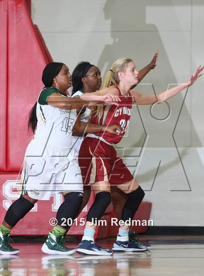 Thumbnail 2 in Cypress Woods vs. Cypress Falls (McDonald's Texas Invitational) photogallery.