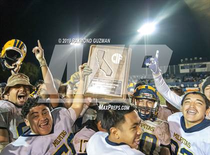 Thumbnail 1 in Milpitas @ Caruthers (CIF NorCal Division 5A Regional Final) photogallery.