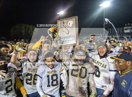 Thumbnail 2 in Milpitas @ Caruthers (CIF NorCal Division 5A Regional Final) photogallery.