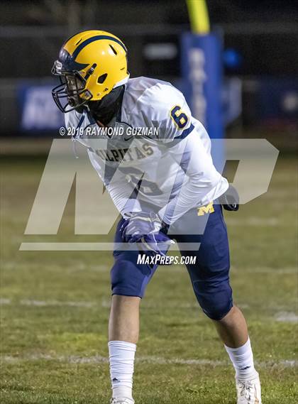 Thumbnail 3 in Milpitas @ Caruthers (CIF NorCal Division 5A Regional Final) photogallery.