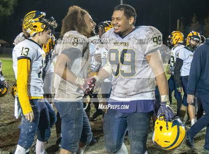 Thumbnail 1 in Milpitas @ Caruthers (CIF NorCal Division 5A Regional Final) photogallery.