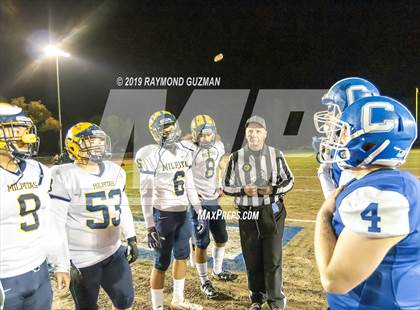Thumbnail 3 in Milpitas @ Caruthers (CIF NorCal Division 5A Regional Final) photogallery.
