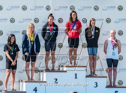 Thumbnail 2 in CIF State Girls Swimming Championships (Finals) photogallery.