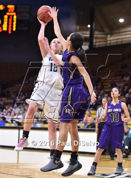 Thumbnail 1 in Holy Family vs. Valor Christian (CHSAA 4A Semifinal) photogallery.