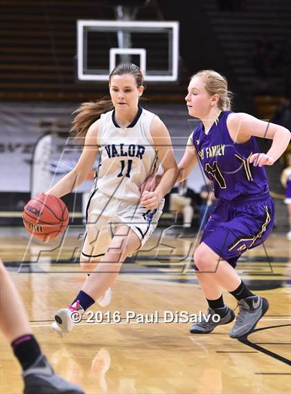 Thumbnail 1 in Holy Family vs. Valor Christian (CHSAA 4A Semifinal) photogallery.