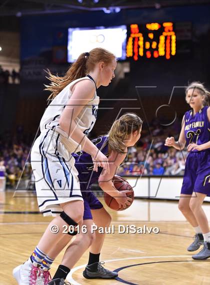 Thumbnail 2 in Holy Family vs. Valor Christian (CHSAA 4A Semifinal) photogallery.