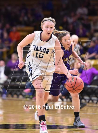 Thumbnail 1 in Holy Family vs. Valor Christian (CHSAA 4A Semifinal) photogallery.