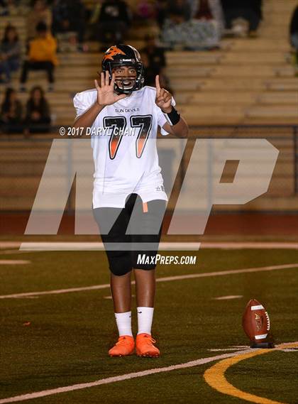 Thumbnail 3 in Apple Valley vs. Montebello (CIFSS D10 Second Round) photogallery.