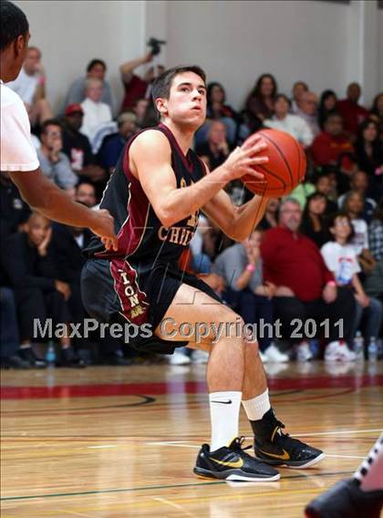 Thumbnail 1 in Oaks Christian vs. Alemany (War on the Floor Extravaganza) photogallery.