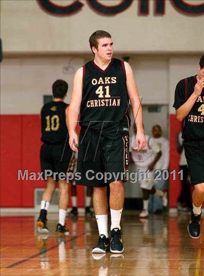 Thumbnail 2 in Oaks Christian vs. Alemany (War on the Floor Extravaganza) photogallery.