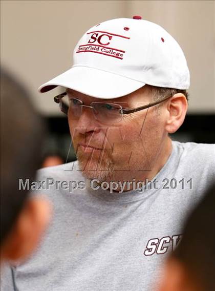 Thumbnail 1 in Oaks Christian vs. Alemany (War on the Floor Extravaganza) photogallery.