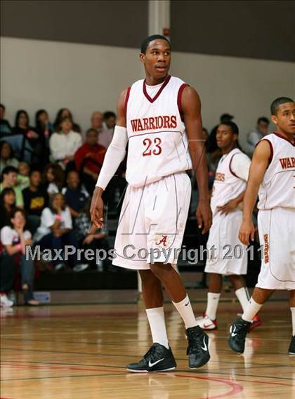 Thumbnail 3 in Oaks Christian vs. Alemany (War on the Floor Extravaganza) photogallery.