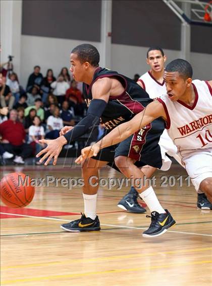 Thumbnail 2 in Oaks Christian vs. Alemany (War on the Floor Extravaganza) photogallery.