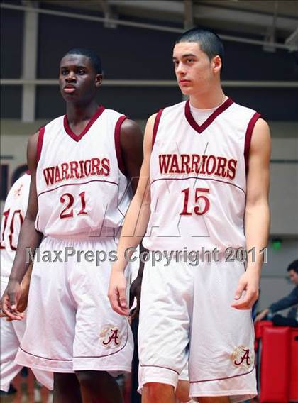 Thumbnail 2 in Oaks Christian vs. Alemany (War on the Floor Extravaganza) photogallery.