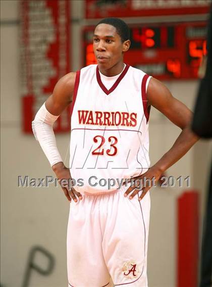 Thumbnail 3 in Oaks Christian vs. Alemany (War on the Floor Extravaganza) photogallery.