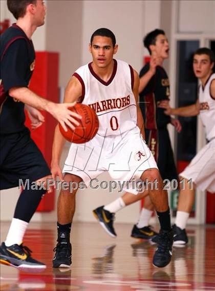 Thumbnail 2 in Oaks Christian vs. Alemany (War on the Floor Extravaganza) photogallery.