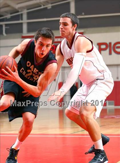 Thumbnail 2 in Oaks Christian vs. Alemany (War on the Floor Extravaganza) photogallery.