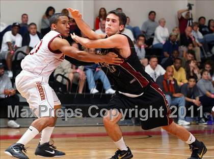 Thumbnail 2 in Oaks Christian vs. Alemany (War on the Floor Extravaganza) photogallery.