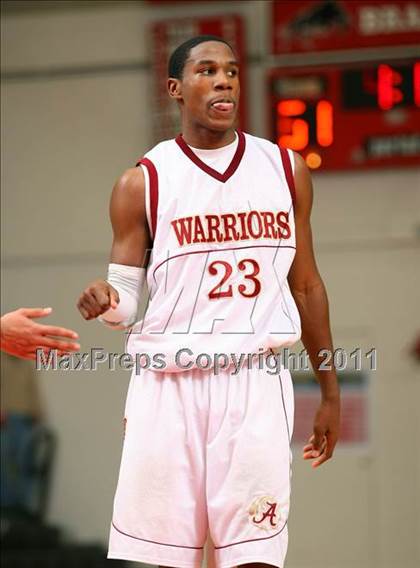Thumbnail 2 in Oaks Christian vs. Alemany (War on the Floor Extravaganza) photogallery.