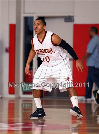 Thumbnail 3 in Oaks Christian vs. Alemany (War on the Floor Extravaganza) photogallery.