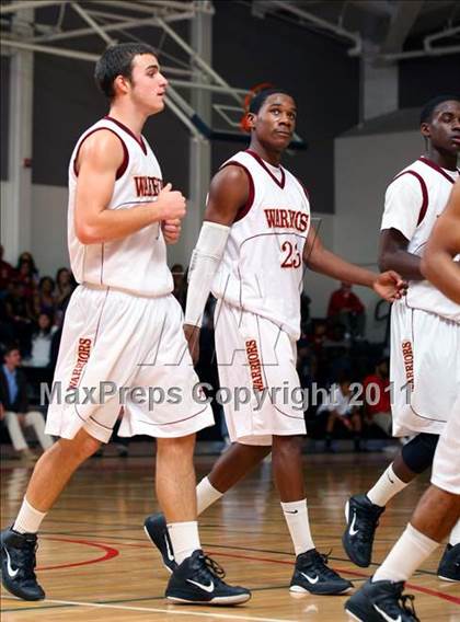 Thumbnail 3 in Oaks Christian vs. Alemany (War on the Floor Extravaganza) photogallery.