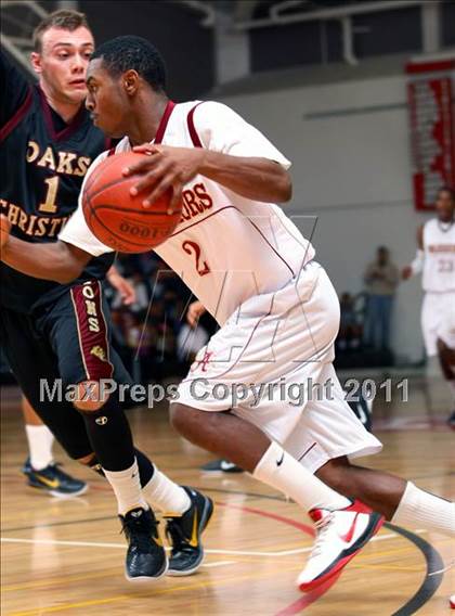Thumbnail 2 in Oaks Christian vs. Alemany (War on the Floor Extravaganza) photogallery.