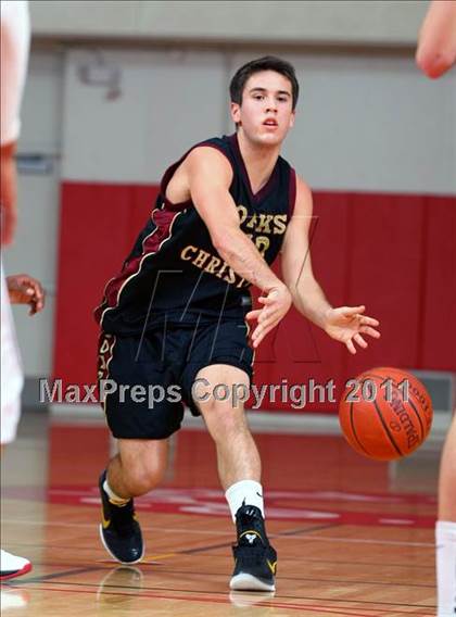 Thumbnail 1 in Oaks Christian vs. Alemany (War on the Floor Extravaganza) photogallery.