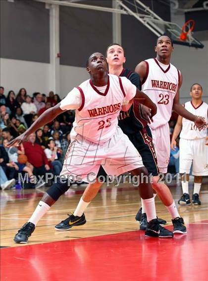 Thumbnail 1 in Oaks Christian vs. Alemany (War on the Floor Extravaganza) photogallery.