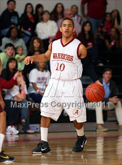Thumbnail 1 in Oaks Christian vs. Alemany (War on the Floor Extravaganza) photogallery.