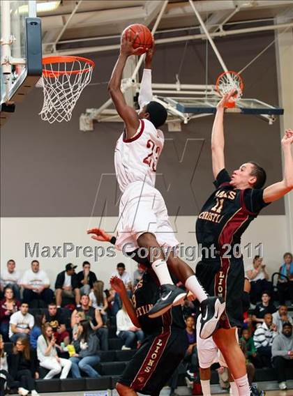 Thumbnail 1 in Oaks Christian vs. Alemany (War on the Floor Extravaganza) photogallery.