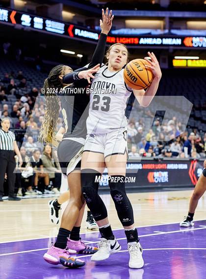 Thumbnail 2 in Bishop Montgomery vs Bishop O'Dowd (CIF State D1 Final) photogallery.