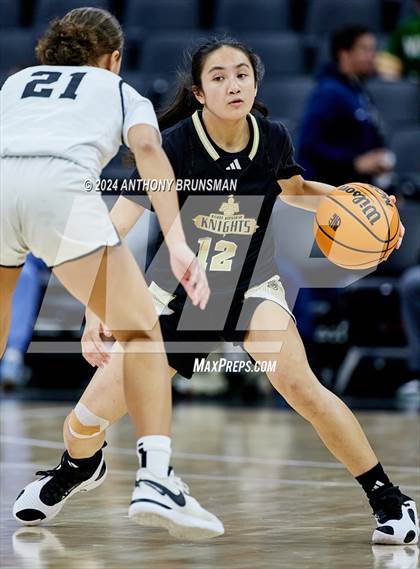 Thumbnail 2 in Bishop Montgomery vs Bishop O'Dowd (CIF State D1 Final) photogallery.