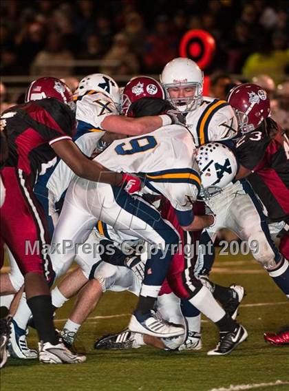 Thumbnail 3 in Brockton vs. Xaverian Brothers (MIAA Division I East Semifinal) photogallery.