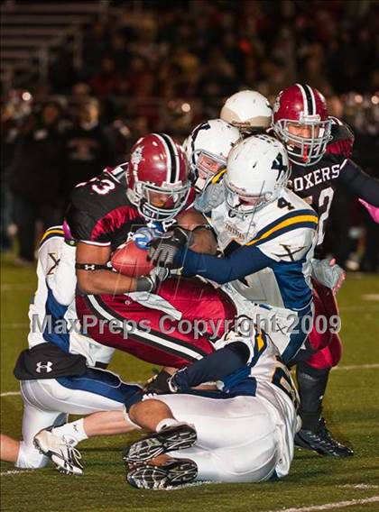 Thumbnail 1 in Brockton vs. Xaverian Brothers (MIAA Division I East Semifinal) photogallery.