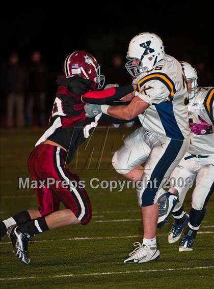Thumbnail 2 in Brockton vs. Xaverian Brothers (MIAA Division I East Semifinal) photogallery.