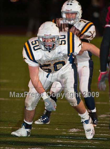 Thumbnail 2 in Brockton vs. Xaverian Brothers (MIAA Division I East Semifinal) photogallery.