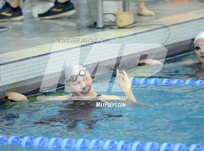 Thumbnail 3 in NCHSAA 4A Swimming Championship photogallery.