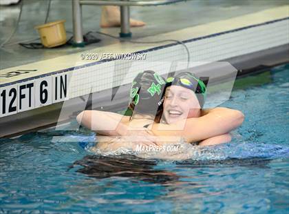 Thumbnail 1 in NCHSAA 4A Swimming Championship photogallery.