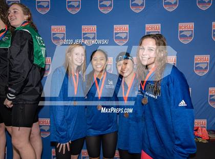 Thumbnail 3 in NCHSAA 4A Swimming Championship photogallery.