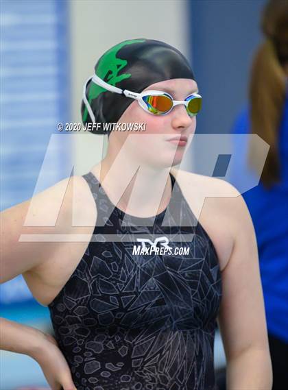 Thumbnail 1 in NCHSAA 4A Swimming Championship photogallery.