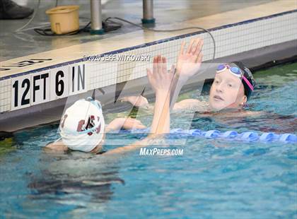 Thumbnail 2 in NCHSAA 4A Swimming Championship photogallery.