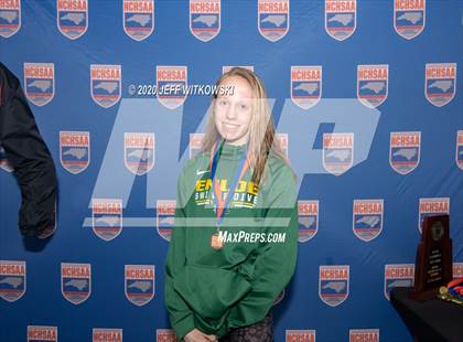 Thumbnail 2 in NCHSAA 4A Swimming Championship photogallery.