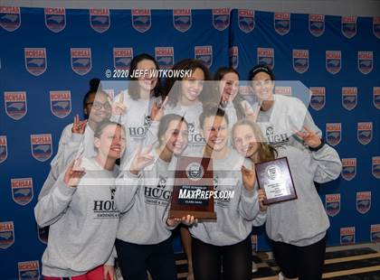 Thumbnail 1 in NCHSAA 4A Swimming Championship photogallery.