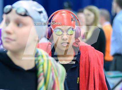 Thumbnail 2 in NCHSAA 4A Swimming Championship photogallery.