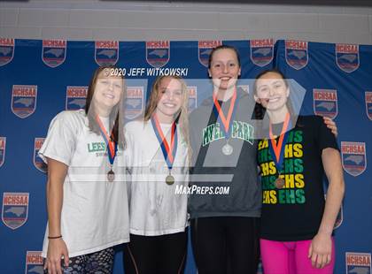Thumbnail 2 in NCHSAA 4A Swimming Championship photogallery.